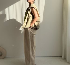 画像5: ●裏配色が可愛い!!【9/23 LIVEご紹介アイテム】裏配色コクーンベスト