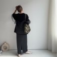 画像7: ●生産枠限り●期間限定掲載●【9/27 LIVEご紹介アイテム】チュールドッキングバイカラーニット（予約/10）