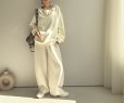 画像2: ●生産枠限り●期間限定掲載●【9/27 LIVEご紹介アイテム】カーブデザインイージーパンツ（予約/10） (2)