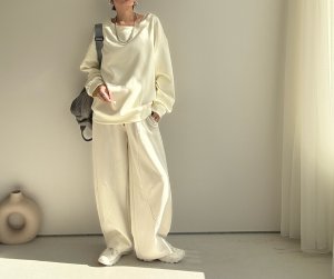 画像2: ●生産枠限り●期間限定掲載●【9/27 LIVEご紹介アイテム】カーブデザインイージーパンツ（予約/10）