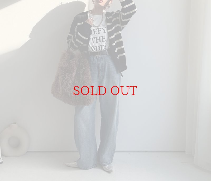 画像2:  メーカー完売！なくなり次第終売  【10/20 LIVEアイテム】ルーズシルエットボーイズデニム (2)