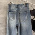 画像3: ●生産枠限り●期間限定掲載●ご予約5倍ポイント対象●【9/29 LIVEご紹介アイテム】あの!!タックボリュームパンツが裏起毛デニムに!!●タックボリューム裏起毛デニム（予約/11） (3)