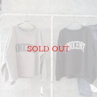 ●生産枠限り●期間限定掲載●【11/18 LIVEご紹介アイテム】裏毛布前後ロゴスエット（予約/1）