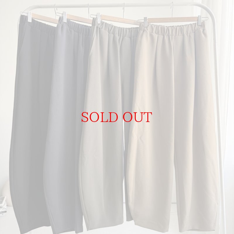 画像1: ●生産枠限り●【9/29 LIVEご紹介アイテム】タックボリュームパンツ (1)