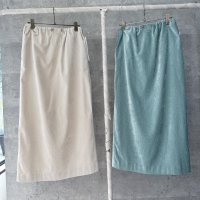 ●生産枠限り●期間限定掲載●ご予約5倍ポイント対象●【9/29 LIVEご紹介アイテム】ウエストコードで調整可能◎ベロアタッチスカート（予約/11）