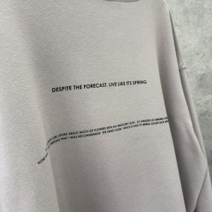 画像6: ●生産枠限り●期間限定掲載●【9/29 LIVEご紹介アイテム】裏毛布前後ロゴスエット（予約/11）