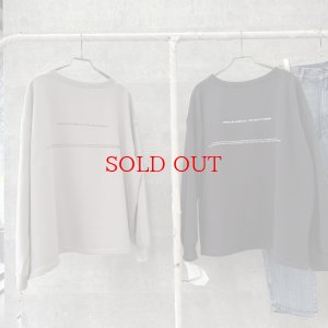 画像5: ●生産枠限り●期間限定掲載●【11/18 LIVEご紹介アイテム】裏毛布前後ロゴスエット（予約/1）