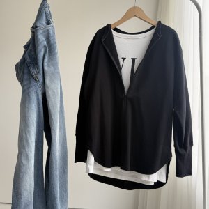 画像6: ●ジップ開閉でアレンジできちゃう【10/2 LIVEご紹介アイテム】ジップキーネックプルオーバー