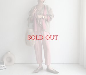 画像6: ◎SPECIAL PRICE◎期間限定●特別プライス●在庫限り●【10/2 LIVEご紹介アイテム】Wフェイス配色ウールカーデジャケット