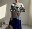画像6: ●【10/2 LIVEご紹介アイテム】スパンコールロゴスエット (6)