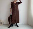 画像8: ●前後着用可能【10/2 LIVEご紹介アイテム】2WAYロングカーデワンピ