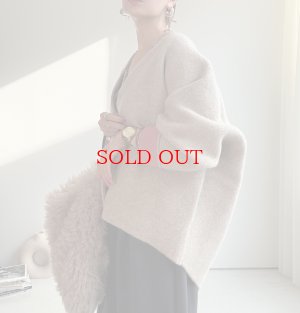 画像17: ◎SPECIAL PRICE◎期間限定●特別プライス●在庫限り●【10/2 LIVEご紹介アイテム】Wフェイス配色ウールカーデジャケット