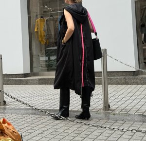 画像9: ●数量限定●オリジナル●ネオンラインが隠せる2WAY仕様【10/6 LIVEご紹介アイテム】ネオンラインフードジレ