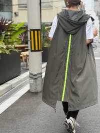 ●数量限定●オリジナル●ネオンラインが隠せる2WAY仕様【10/6 LIVEご紹介アイテム】ネオンラインフードジレ