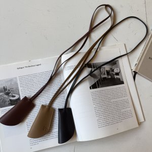 画像2: ●期間限定ご予約10倍ポイント【ご予約分のみの完全受注生産】●本革チャームネックレス（予約/2）