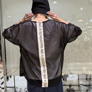 画像1: ●生産枠限り●期間限定掲載●ご予約10倍ポイント対象●【10/9 LIVEご紹介アイテム】◎企業努力シリーズ◎バックロゴメッシュ×ロゴT SET（予約3）