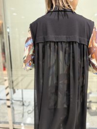 ●生産枠限り●期間限定掲載●ご予約10倍ポイント対象●【10/9 LIVEご紹介アイテム】◎企業努力シリーズ◎シアー切替テーラードジレ（予約3）