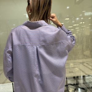 画像1: ●生産枠限り●期間限定掲載●ご予約10倍ポイント対象●【10/9 LIVEご紹介アイテム】シアーストライプシャツ（予約3）