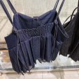 画像5: ●生産枠限り●期間限定掲載●ご予約10倍ポイント対象●【10/9 LIVEご紹介アイテム】テンセルデニムプリーツビスチェ（予約3）