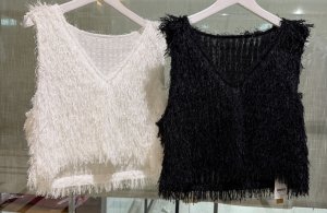 画像2: ●生産枠限り●期間限定掲載●ご予約10倍ポイント対象●【10/9 LIVEご紹介アイテム】シャギーショートベスト（予約3）