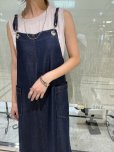 画像2: ●生産枠限り●期間限定掲載●ご予約10倍ポイント対象●【10/9 LIVEご紹介アイテム】テンセルデニムデザインワンピ（予約3） (2)