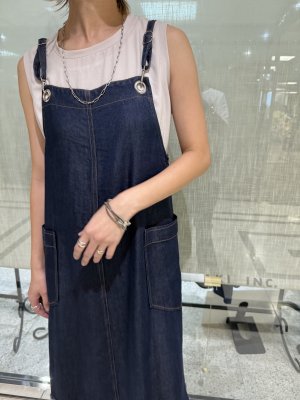 画像2: ●生産枠限り●期間限定掲載●ご予約10倍ポイント対象●【10/9 LIVEご紹介アイテム】テンセルデニムデザインワンピ（予約3）