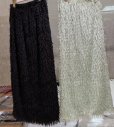 画像1: ●生産枠限り●期間限定掲載●ご予約10倍ポイント対象●【10/9 LIVEご紹介アイテム】シャギーナロースカート（予約3） (1)