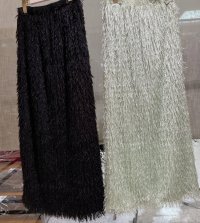 ●生産枠限り●期間限定掲載●ご予約10倍ポイント対象●【10/9 LIVEご紹介アイテム】シャギーナロースカート（予約3）