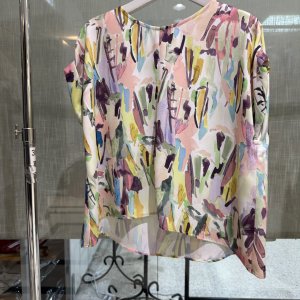 画像1: ●生産枠限り●期間限定掲載●ご予約10倍ポイント対象●【10/9 LIVEご紹介アイテム】ニュアンスプリントトップス（予約3）