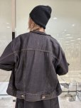 画像2: ●生産枠限り●期間限定掲載●ご予約10倍ポイント対象●【10/9 LIVEご紹介アイテム】切替スリーブテンセルデニムジャケット（予約3） (2)