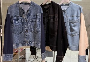 画像1: ●生産枠限り●期間限定掲載●ご予約10倍ポイント対象●【10/9 LIVEご紹介アイテム】切替スリーブテンセルデニムジャケット（予約3）