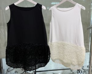 画像1: ●生産枠限り●期間限定掲載●ご予約10倍ポイント対象●【10/9 LIVEご紹介アイテム】レイヤード切替デザインタンク（予約3）