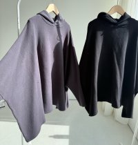 ●形が可愛いゆったりシルエット【10/14 LIVEアイテム】オーバーシルエットドルマンニットフーディ