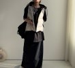 画像9: ●あの!!リブナローと同パターンの裏起毛登場!!【10/14 LIVEアイテム】美シルエット◎裏起毛ナロースカート (9)