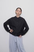 画像2: ●CYAN TOKYO●期間限定●ご予約10倍ポイント対象●【10/17 LIVEご紹介アイテム】ヘムフリルシャツ（予約/3-4） (2)