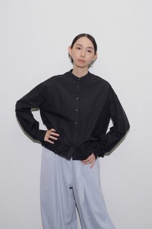 画像2: ●CYAN TOKYO●期間限定●ご予約10倍ポイント対象●【10/17 LIVEご紹介アイテム】ヘムフリルシャツ（予約/3-4）