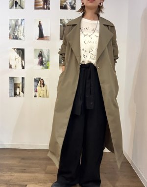 画像8: ●メーカー在庫限り●【3/31 LIVEアイテム】撥水トレンチライクコート