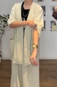 画像5: ●期間限定●ご予約10倍ポイント対象●【10/20 LIVEアイテム】ノーカラージャケット（予約/2）