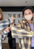 画像7: ●期間限定●ご予約10倍ポイント対象●【10/20 LIVEアイテム】オンブレチェックシャツ（予約/2）