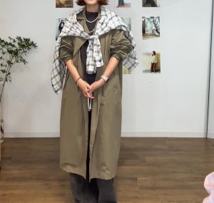 画像10: ●メーカー在庫限り●【3/31 LIVEアイテム】撥水トレンチライクコート