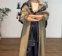 ●メーカー在庫限り●【3/31 LIVEアイテム】撥水トレンチライクコート