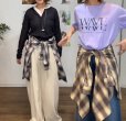 画像6: ●期間限定●ご予約10倍ポイント対象●【10/20 LIVEアイテム】オンブレチェックシャツ（予約/2）