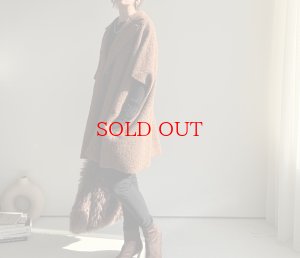 画像7: ●リバーシブル!!【10/23 LIVEアイテム】リバーシブルボアポンチョコート