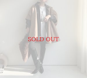 画像4: ●リバーシブル!!【10/23 LIVEアイテム】リバーシブルボアポンチョコート