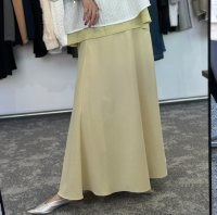 ●CYAN TOKYO●期間限定●ご予約5倍ポイント対象●【10/17 LIVEご紹介アイテム】ヴィンテージツイルフレアスカート（予約/3-4）