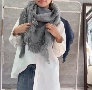 画像7: ●期間限定●ご予約5倍ポイント対象●【10/27 LIVEアイテム】三角フリンジストール(予約/11-12)