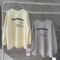 ●期間限定●ご予約10倍ポイント対象●【10/27 LIVEアイテム】ソフトポンチ素材でしっとりもっちり着心地◎ポンチロゴプルオーバー（予約/2）