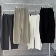 画像1: ●期間限定●ご予約5倍ポイント対象●【10/27 LIVEアイテム】裏起毛タックボリュームパンツ(予約/12) (1)