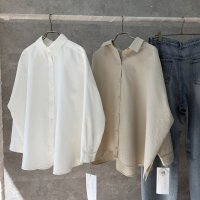 ●期間限定●ご予約10倍ポイント対象●【10/27 LIVEアイテム】オーバーシルエットフレアシャツ（予約/2）