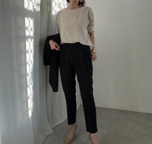 画像6: ●期間限定●ご予約10倍ポイント対象●【11/5ご紹介アイテム】ベーシックテーパードパンツ（予約/2）